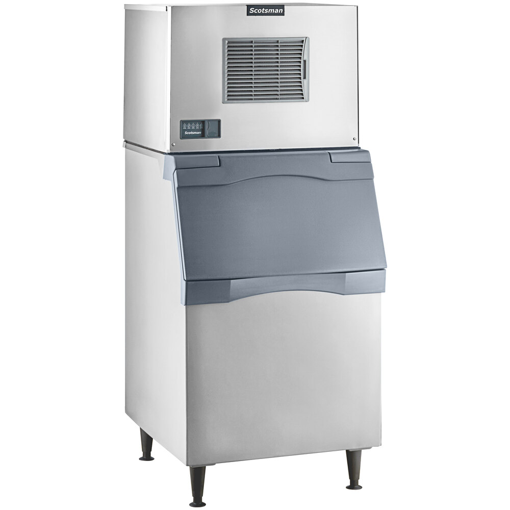 Scotsman MC0530SA-1 Prodigy Elite® Series 30" Air Cooled Small Cube Ice Machine / Plastic Storage Bin with Vari-Smart Ice Level Control Kit - 525 lb.
