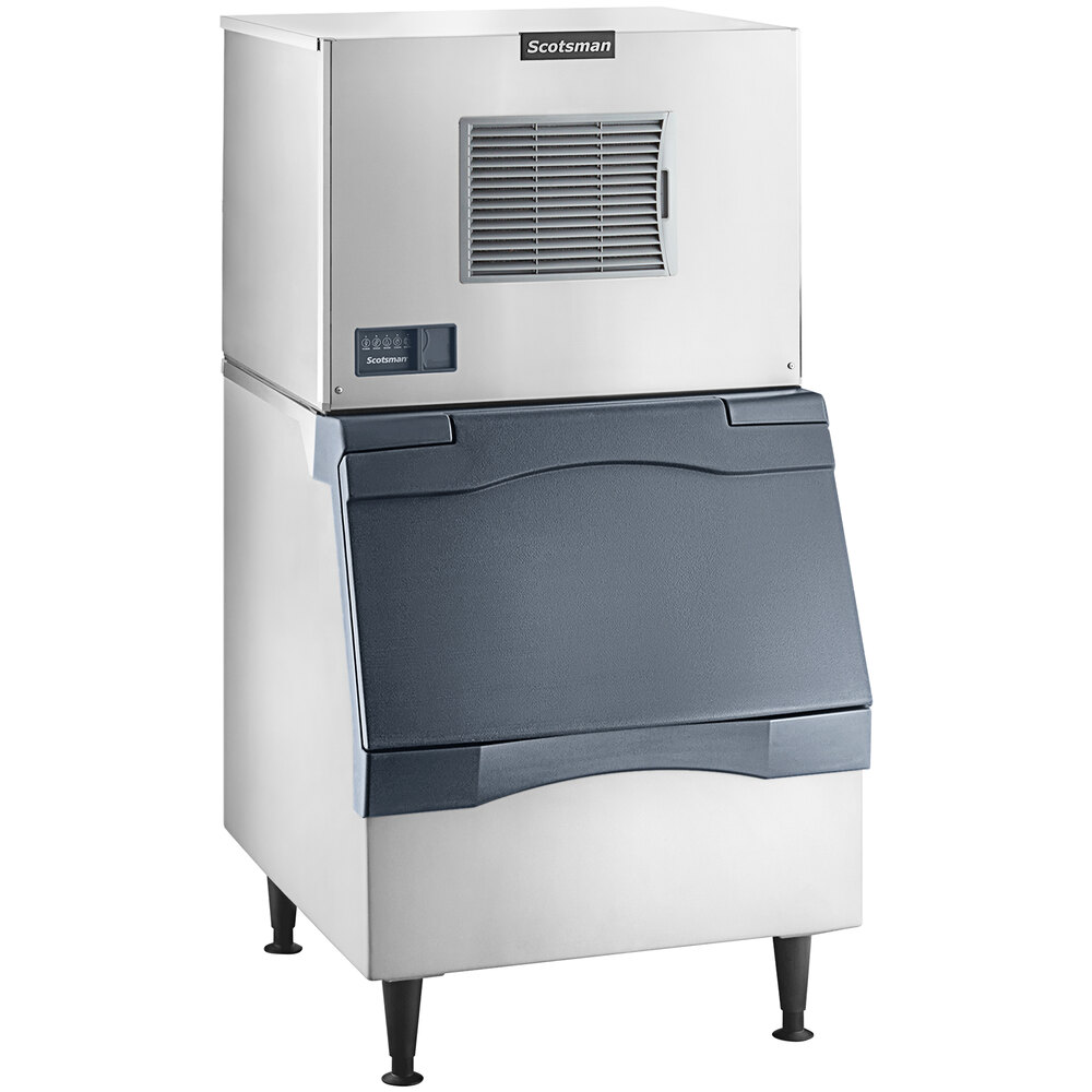 Scotsman MC0330MA-1 Prodigy Elite® Series 30" Air Cooled Medium Cube Ice Machine / Plastic Storage Bin with Advanced Sustainability Kit - 400 lb.