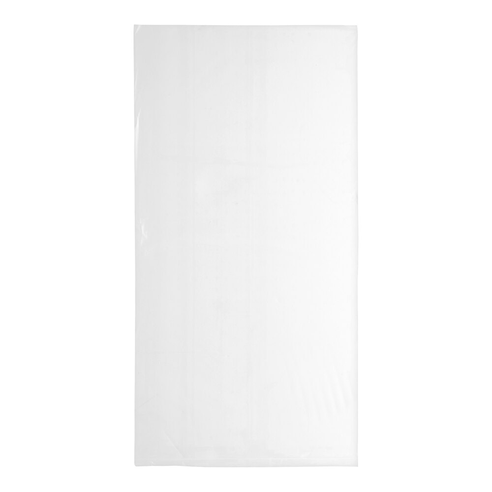 Choice 5 lb. Clear Plastic Ice Bag - 1,000/Bundle