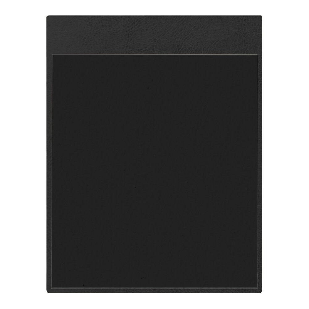 H. Risch Inc. MMB-TAM Tamarac 8 1/2" x 11" Customizable Single View Hardback Magnetic Menu Board