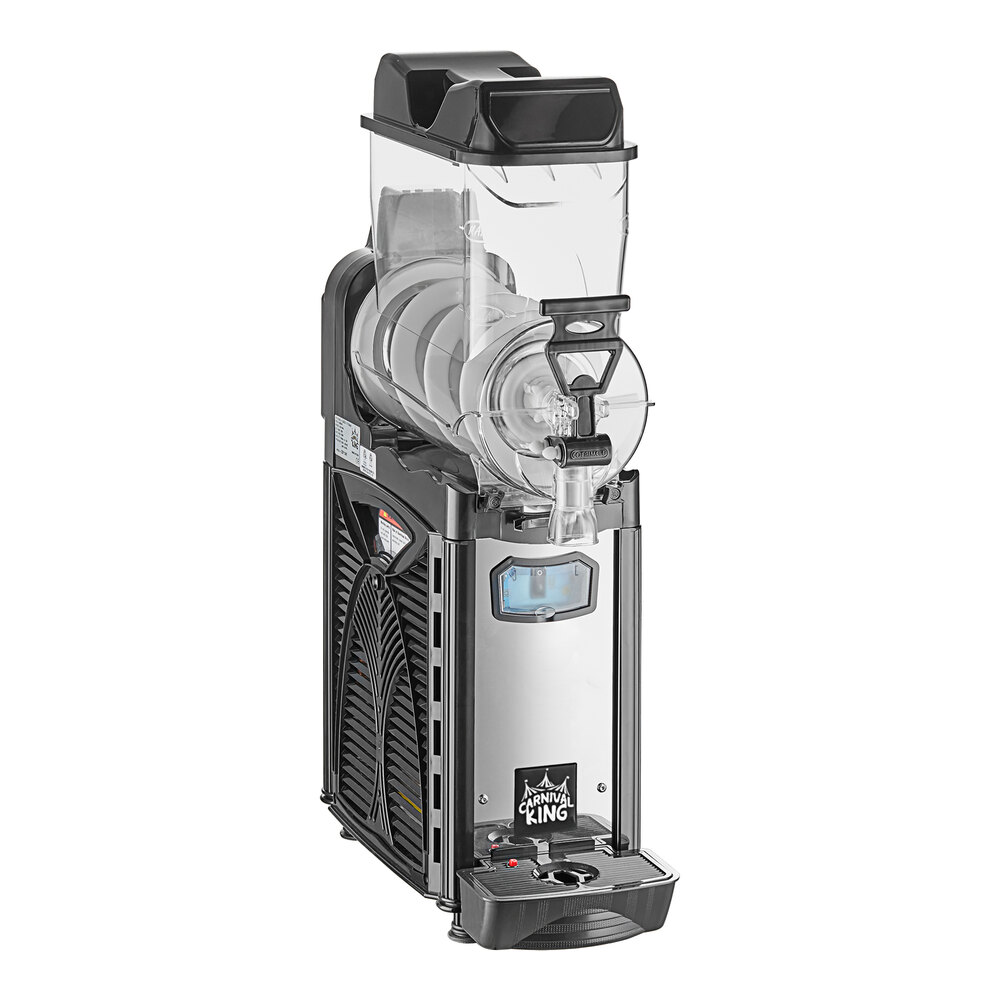 Carnival King Single 2.6 Gallon Pourover Granita / Slushy / Frozen Beverage Machine - 120V