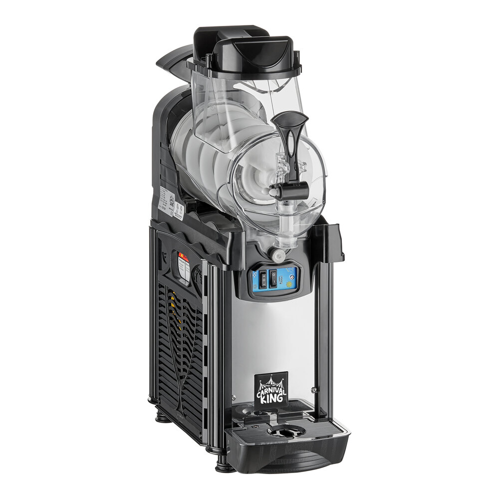 Carnival King Single 1.6 Gallon Pourover Granita / Slushy / Frozen Beverage Machine - 120V