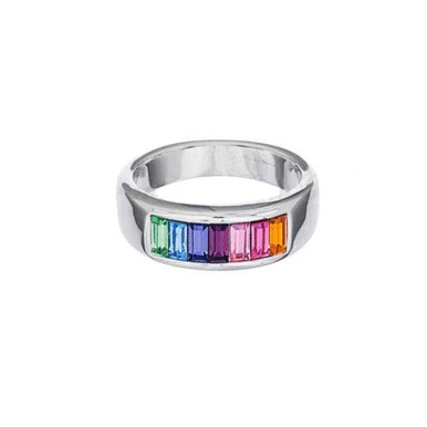 Annaleece Rainbow Ring, Size 7
