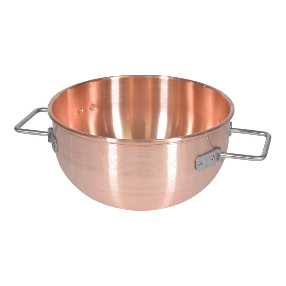 Savage Bros 0515 24" x 14" 20 Gallon Copper Kettle