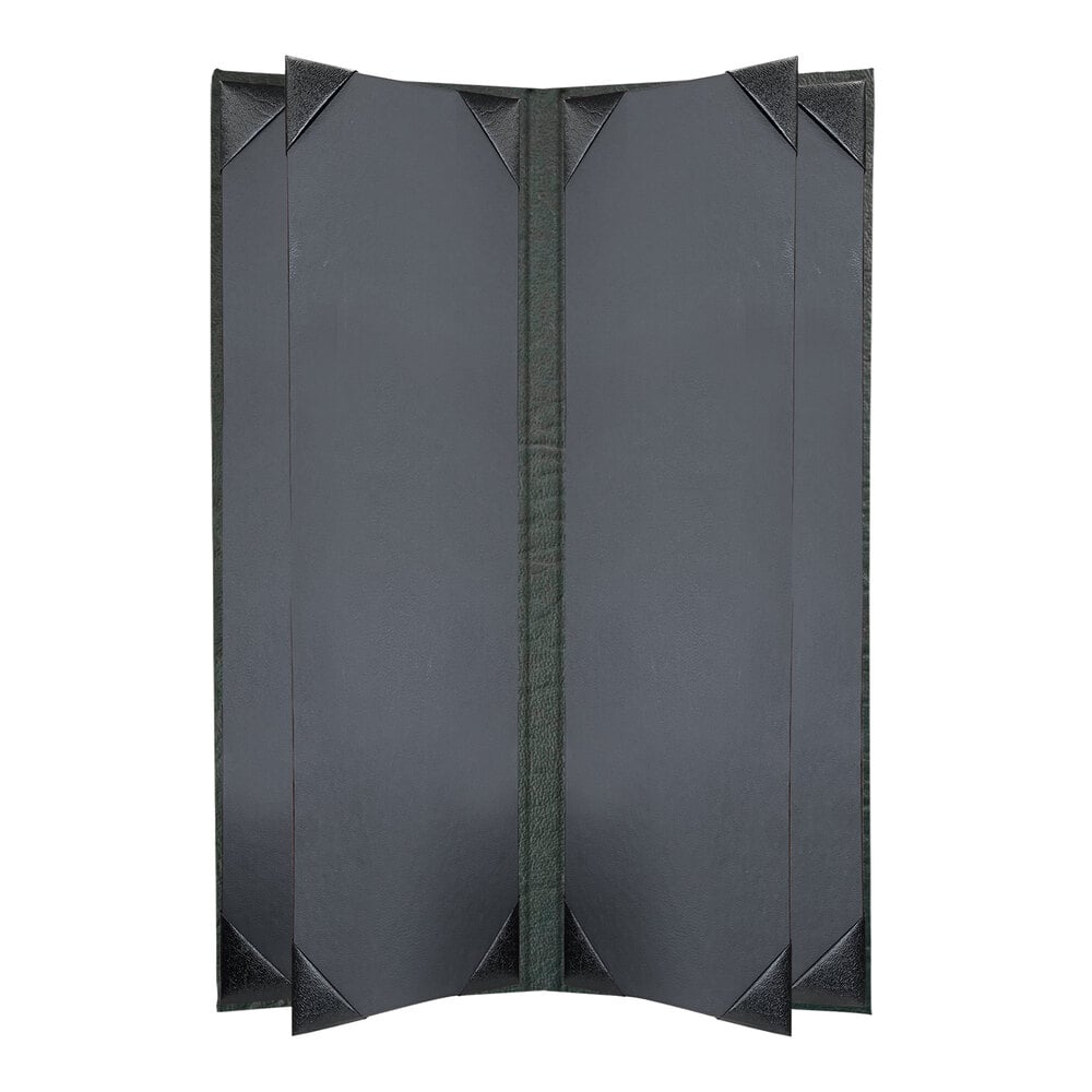 H. Risch, Inc. HAR-6V Harley 4 1/4" x 14" Customizable Green 6 View Menu Cover