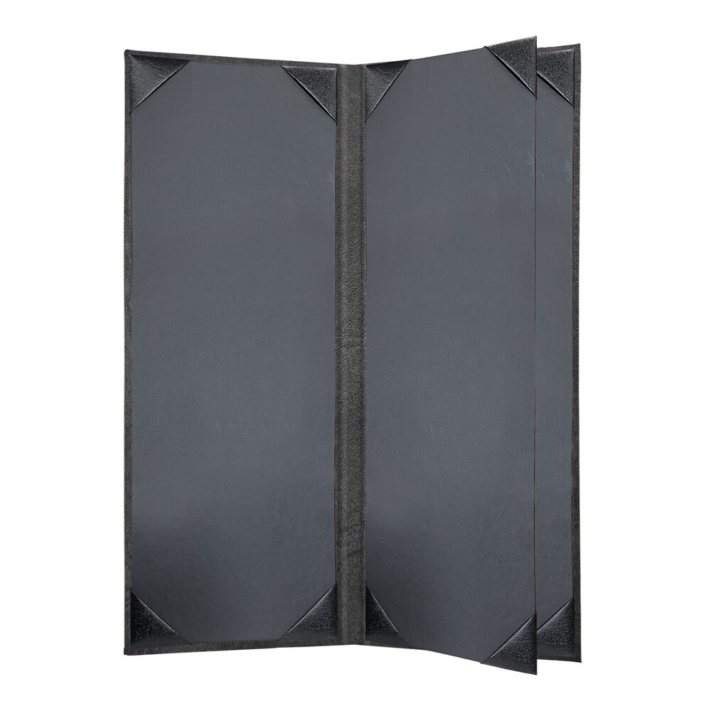 H. Risch, Inc. HAR-4V Harley 4 1/4" x 11" Customizable Charcoal 4 View Menu Cover