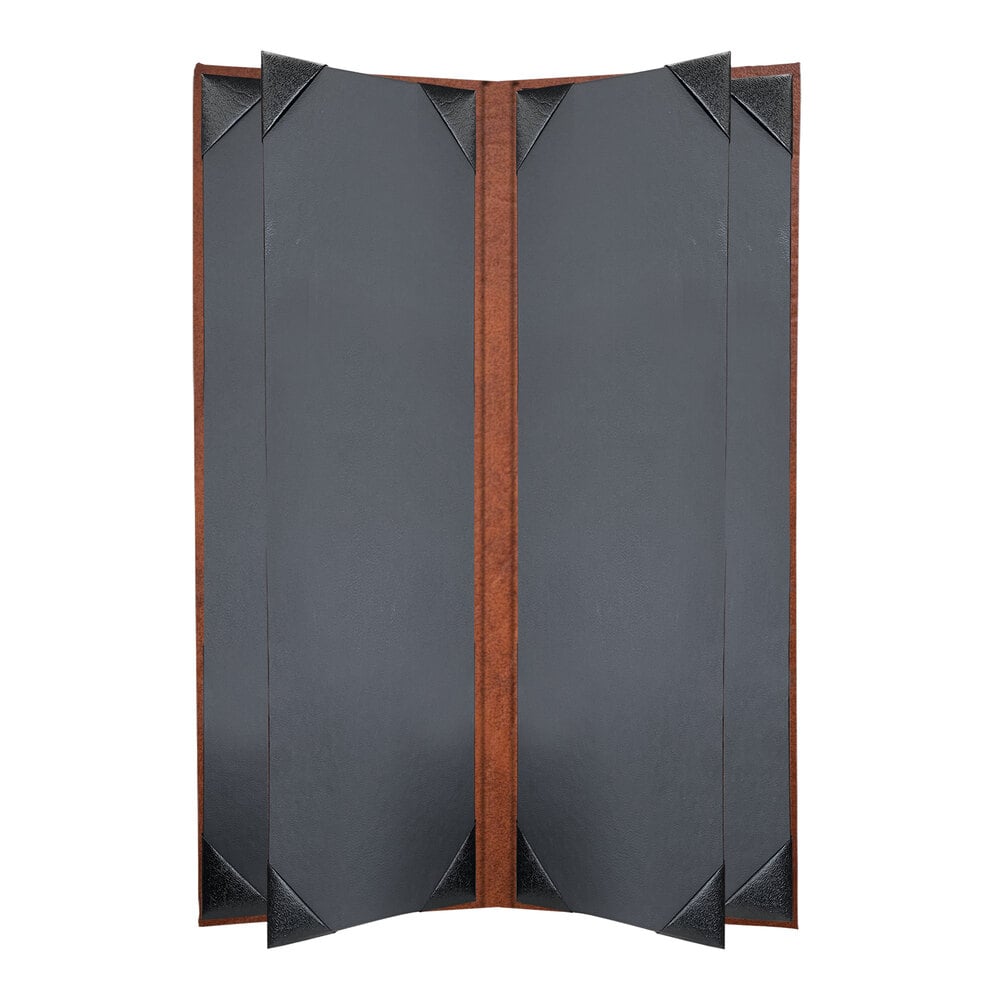 H. Risch, Inc. HAR-6V Harley 4 1/4" x 14" Customizable Butterscotch 6 View Menu Cover