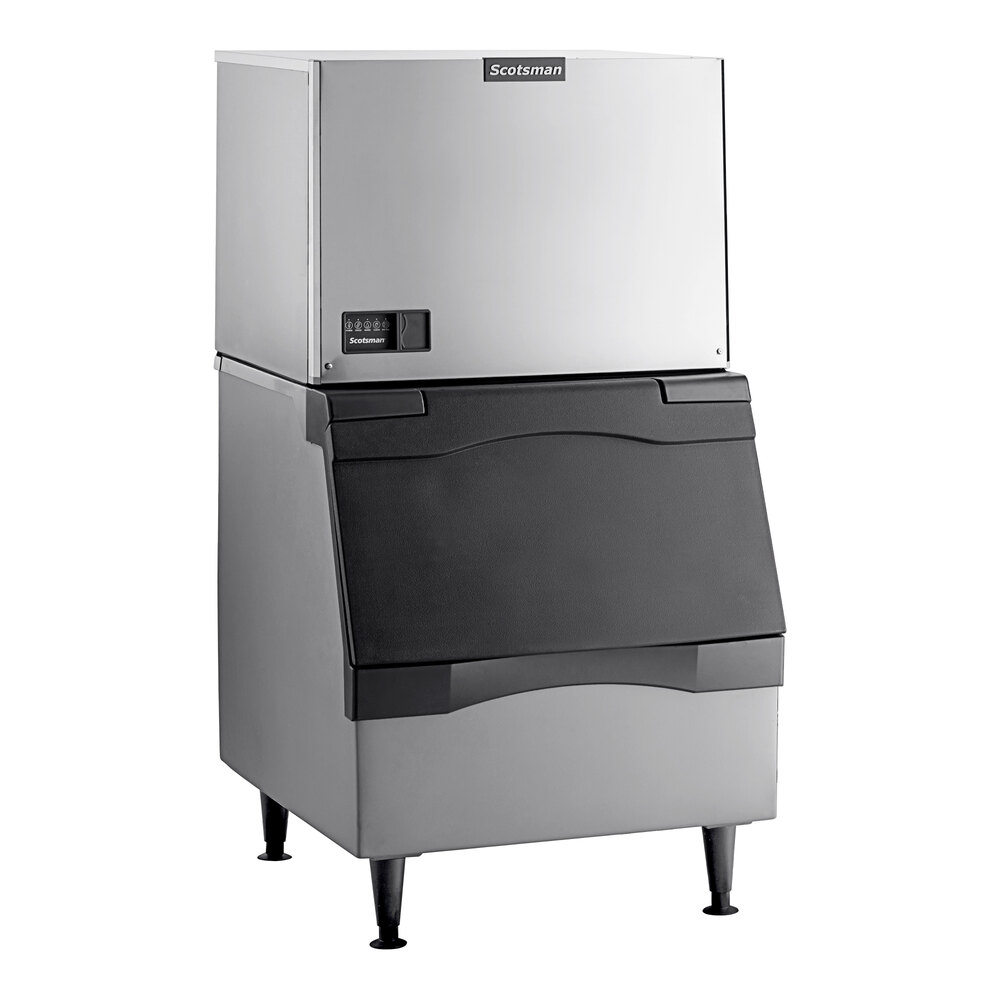 Scotsman MC0330SW-1 Prodigy Elite® Series 30" Water Cooled Small Cube Ice Machine with Plastic Storage Bin - 420 lb.