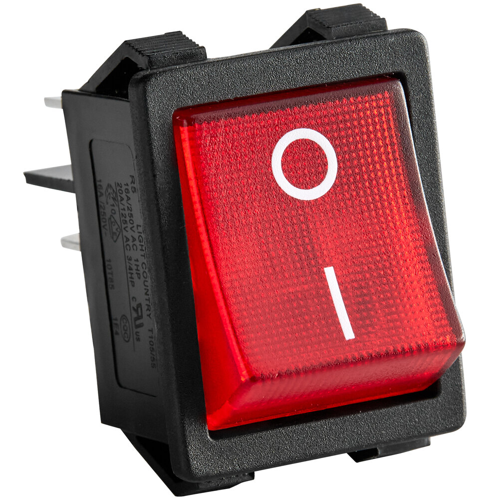 Carnival King 382PDEG20 Red Switch for RBD3G and RBD5G Series