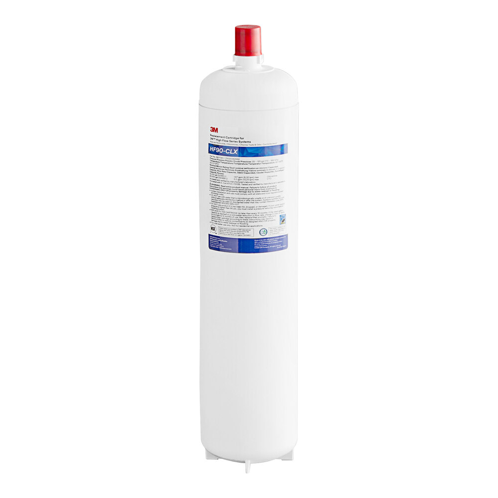 3M Water Filtration Products 5637301 High Flow Series HF90-CLX Filter Cartridge - 0.2 Micron Rating and 5 GPM