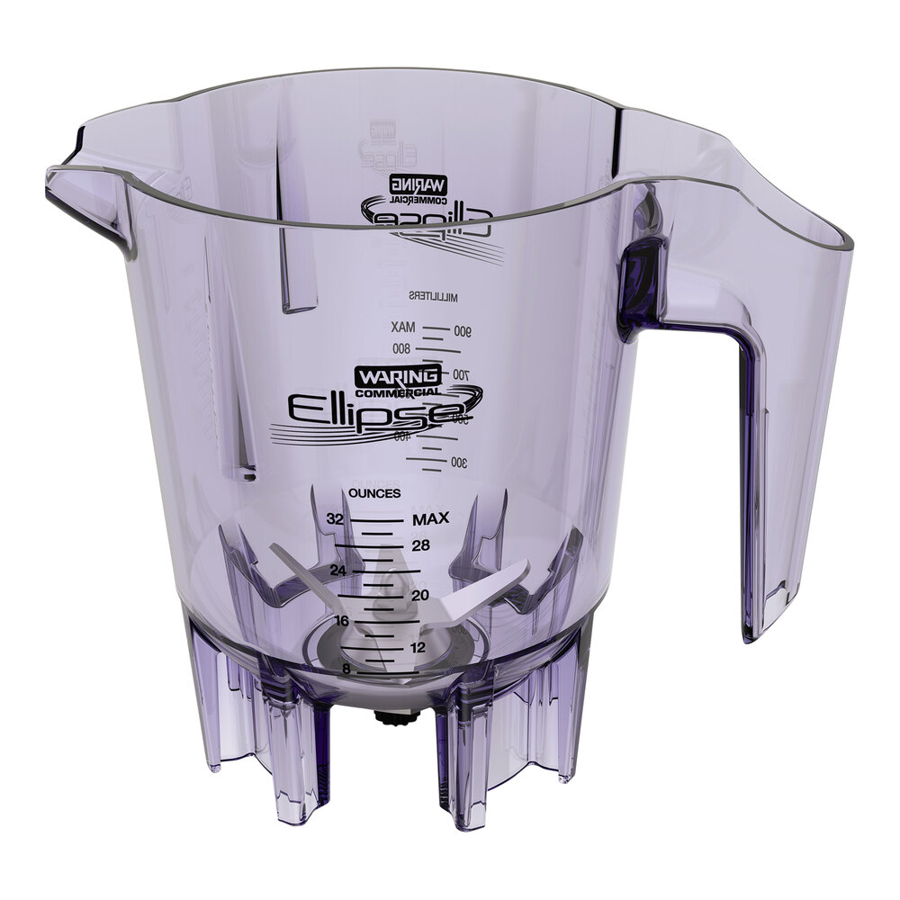 Waring Ellipse CAC188-10 32 oz. Purple Copolyester Container for MXE2000