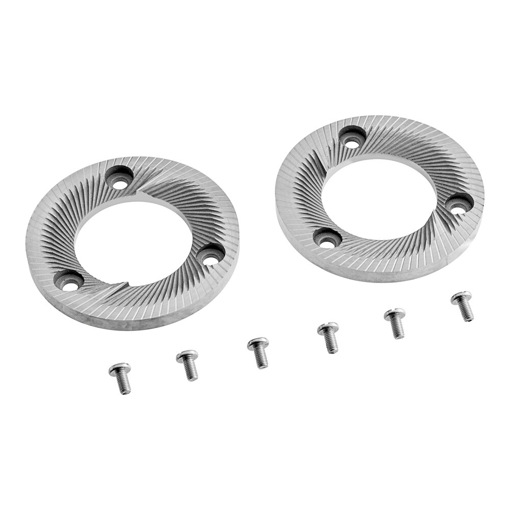 Mahlkonig 703803 98 mm Turkish Premium Cast Steel Burr Set for EK43 Series