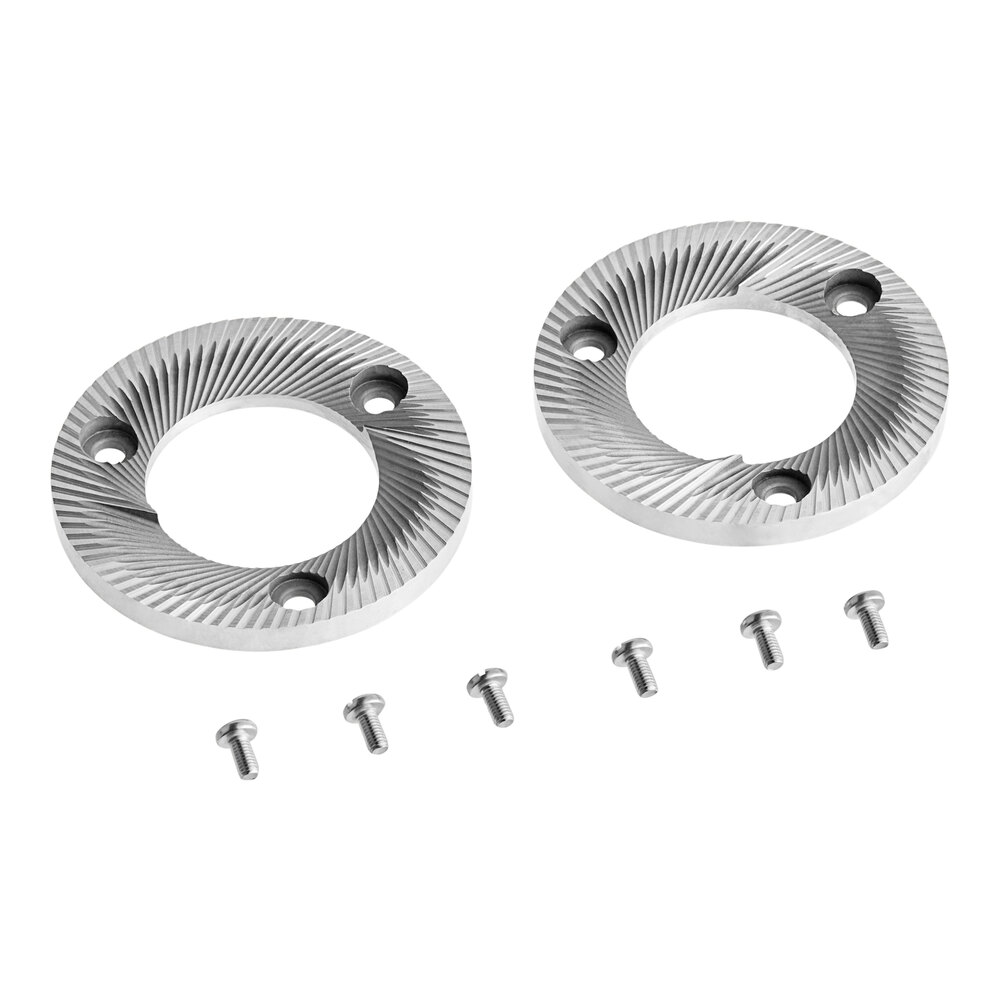 Mahlkonig 703804 98 mm Premium Cast Steel Burr Set for EK43 Series