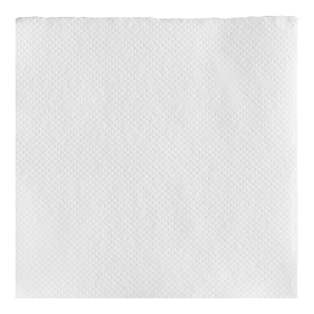 Choice 2-Ply White Customizable Beverage / Cocktail Napkin - 3,000/Case
