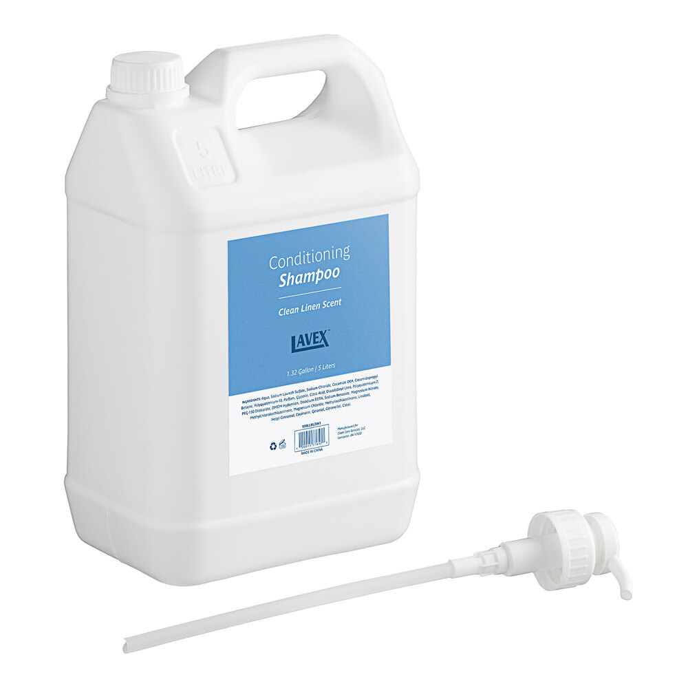 Lavex 1.32 Gallon Hotel and Motel Conditioning Shampoo - 2/Case