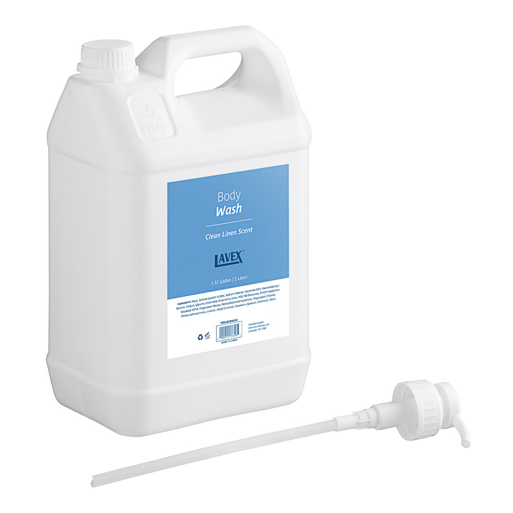 Lavex 1.32 Gallon Hotel and Motel Body Wash - 2/Case