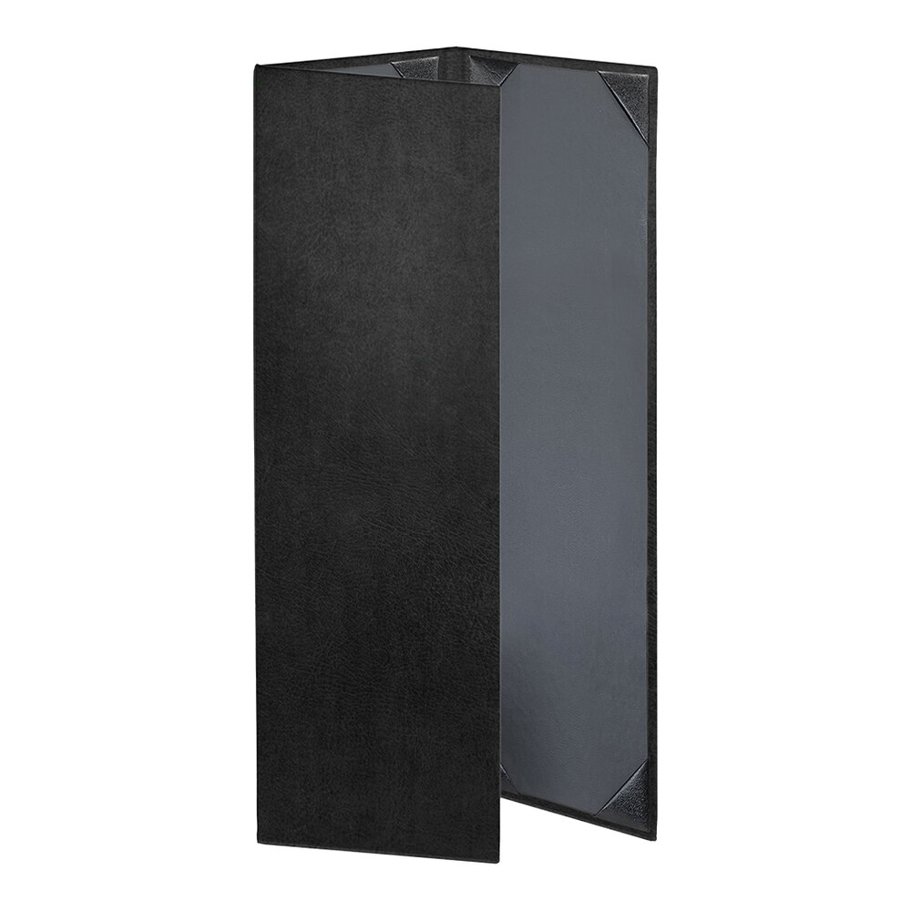 H. Risch Inc. TAM-3V Tamarac 4 1/4" x 14" Customizable 3 View Menu Cover