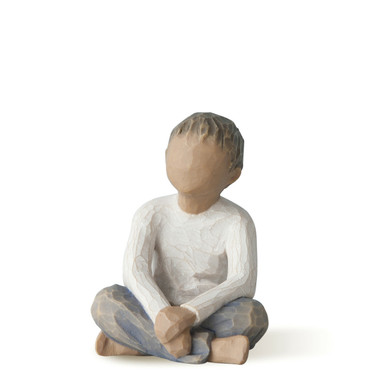 Demdaco Willow Tree, Imaginative Child - Dark Skin (26439)