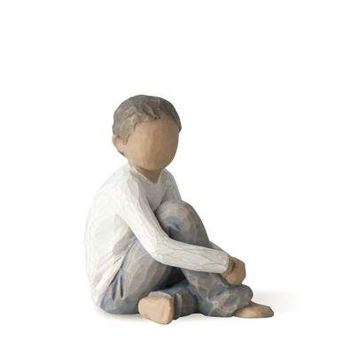 Demdaco Willow Tree, Caring Child (Dark Skin)