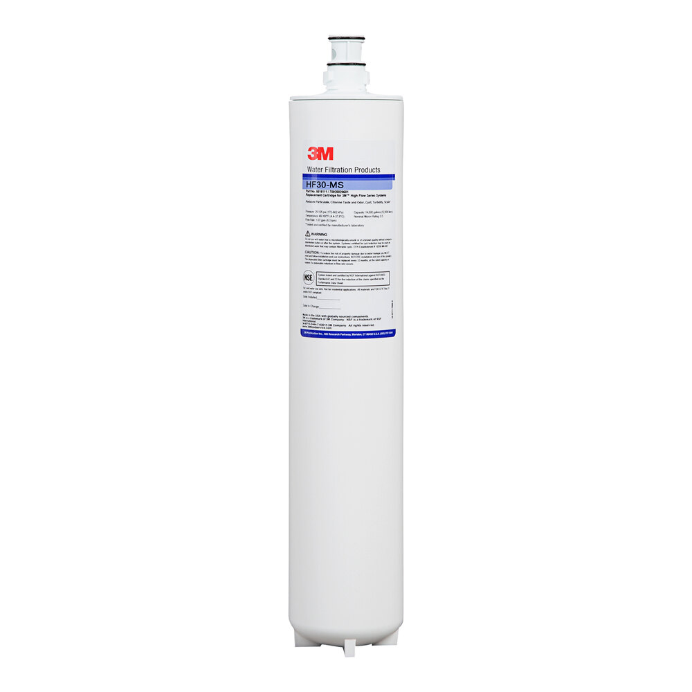 3M Water Filtration Products HF30-MS Replacement Cartridge for BREW130-MS Water Filtration System - 0.5 Micron and 1.67 GPM