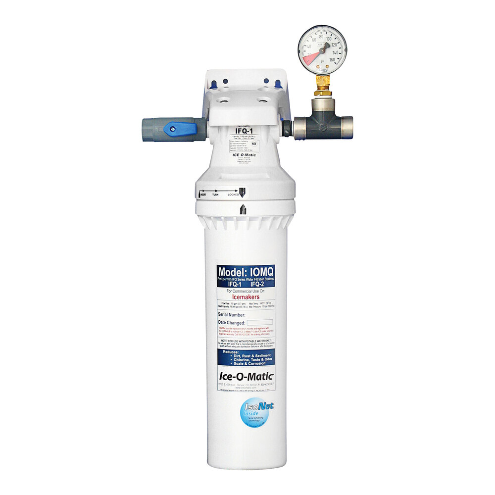 Ice-O-Matic IFQ1-XL Single Ice Machine Water Filter - 0.5 Micron and 2.25 GPM