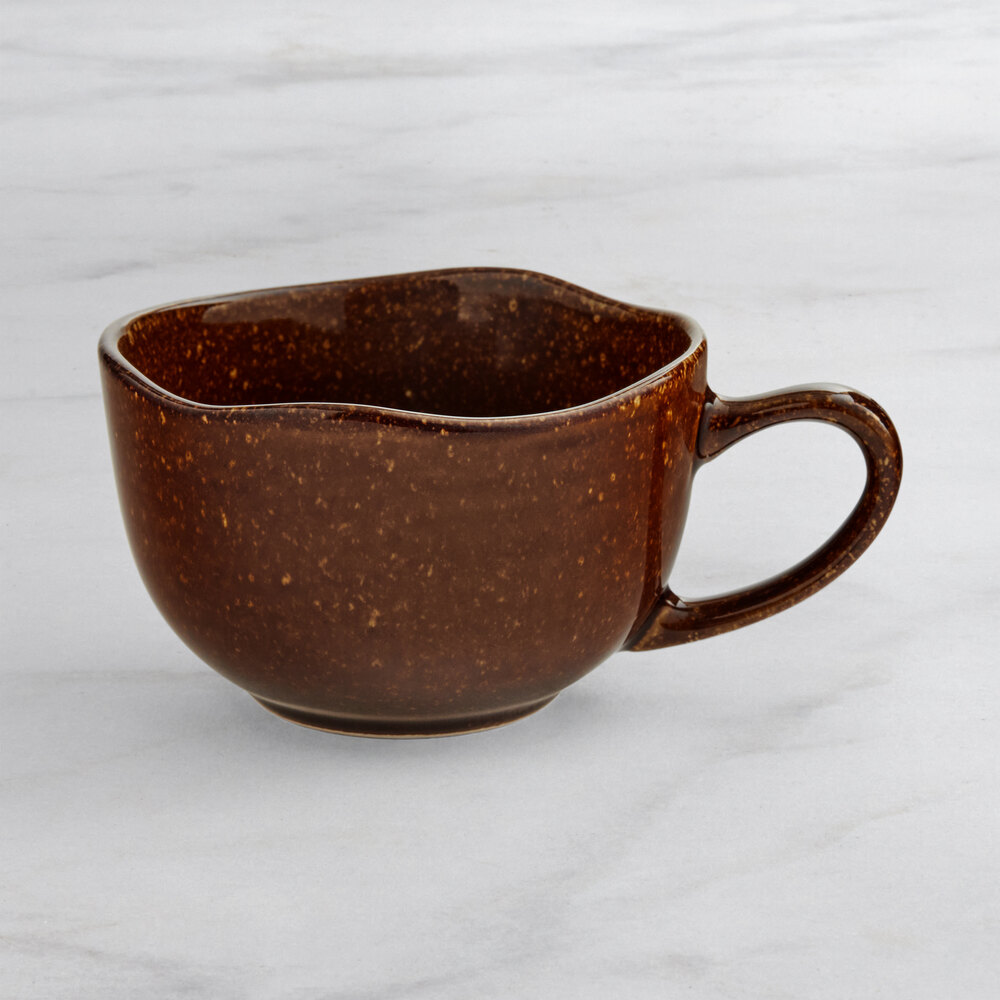 Acopa Highlands 8 oz. Hazel China Cup - Sample