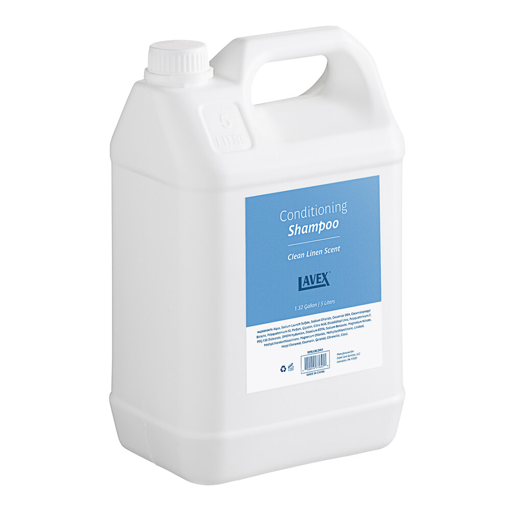 Lavex 1.32 Gallon Hotel and Motel Conditioning Shampoo