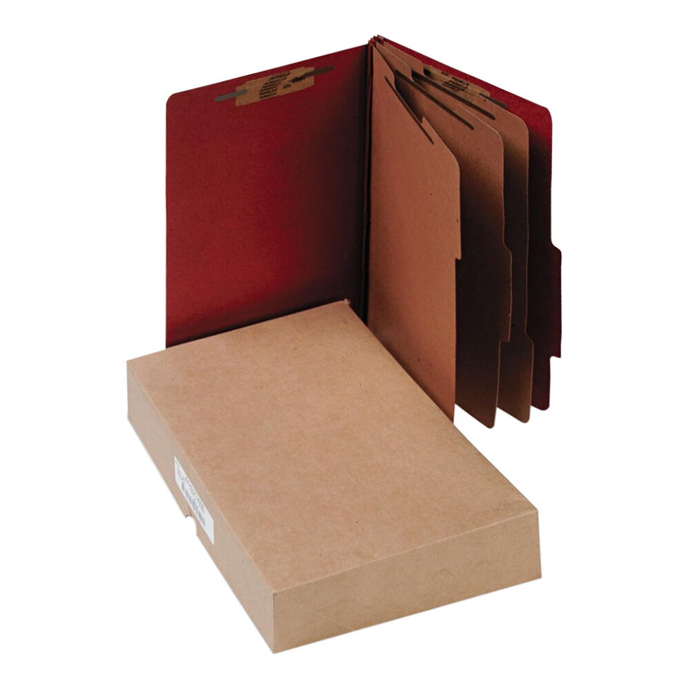 Acco 16038 Legal Size Classification Folder - 10/Box