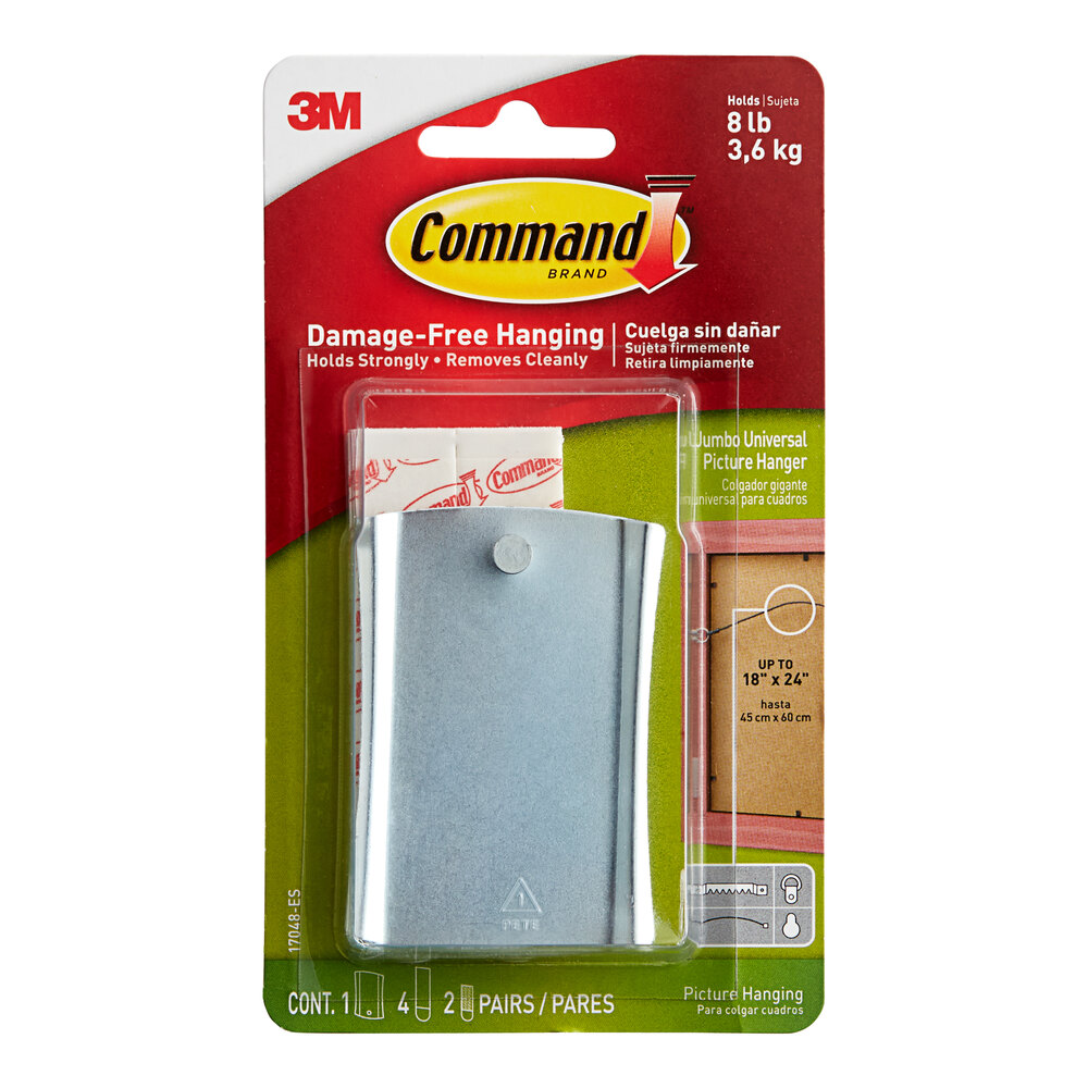 3M Command™ 7100046120 8 lb. Jumbo Universal Picture Hanger