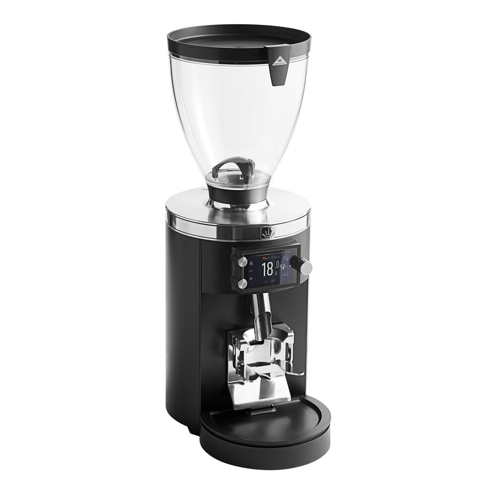 Mahlkonig E80W GBS 4 lb. Black Grind-by-Sync Espresso Grinder - 120V