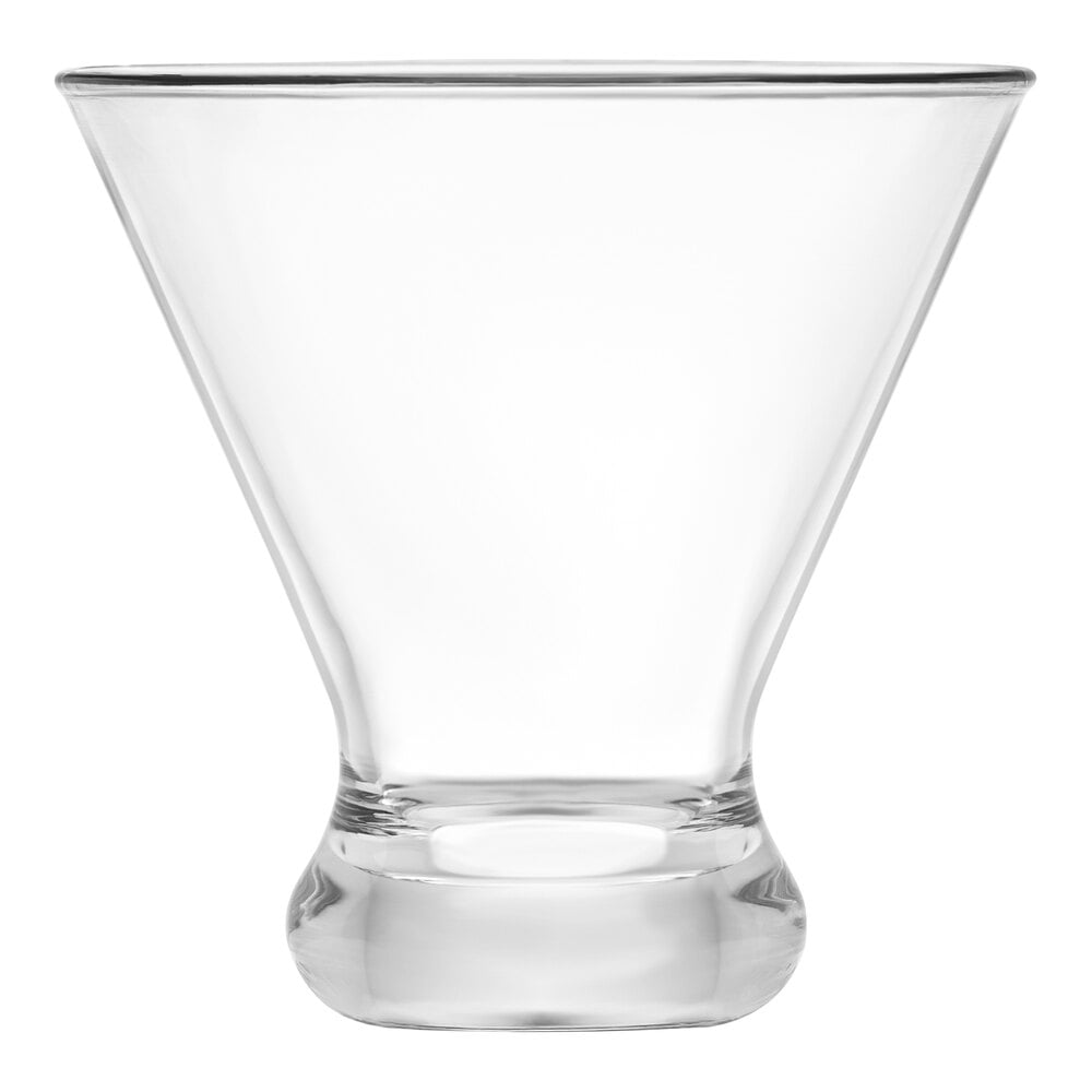 Libbey Infinium Cosmopolitan 9 oz. Customizable Tritan™ Plastic Stemless Martini Glass - 12/Case