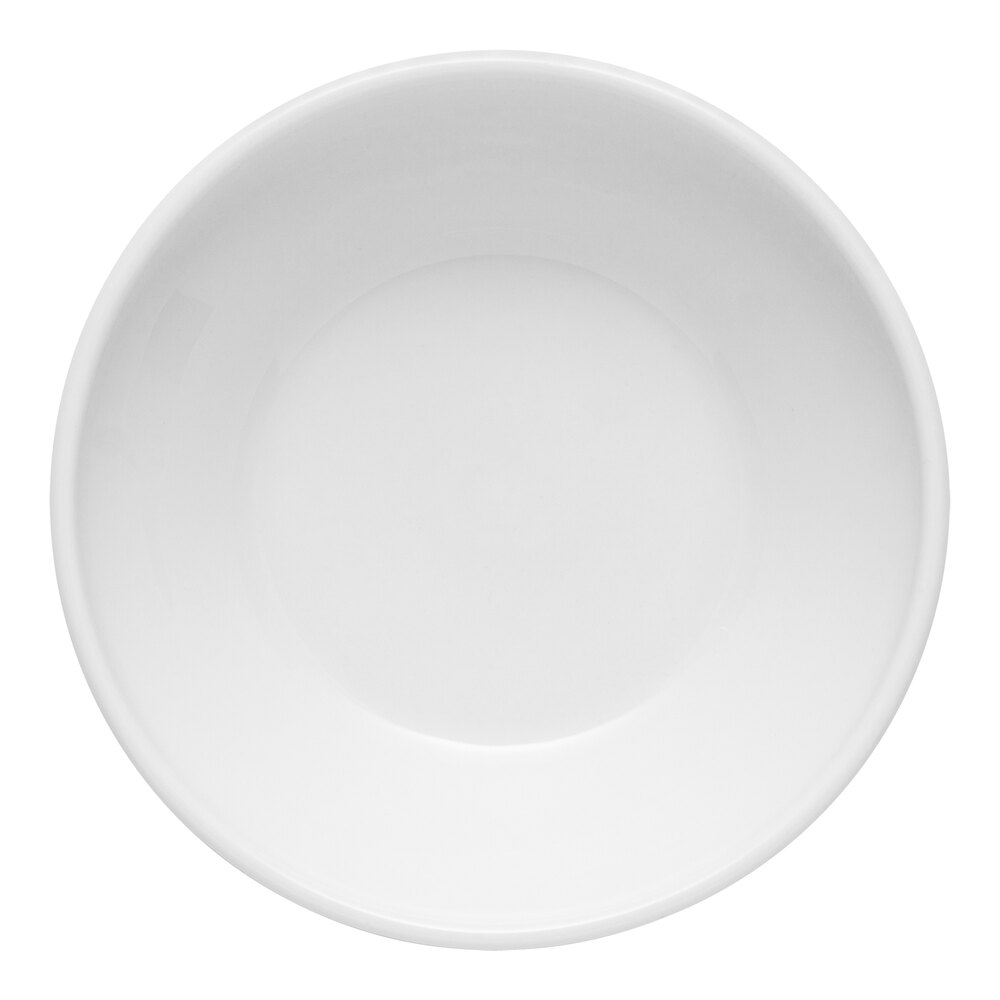 Libbey Ares 5 oz. White Porcelain Fruit Bowl - Sample