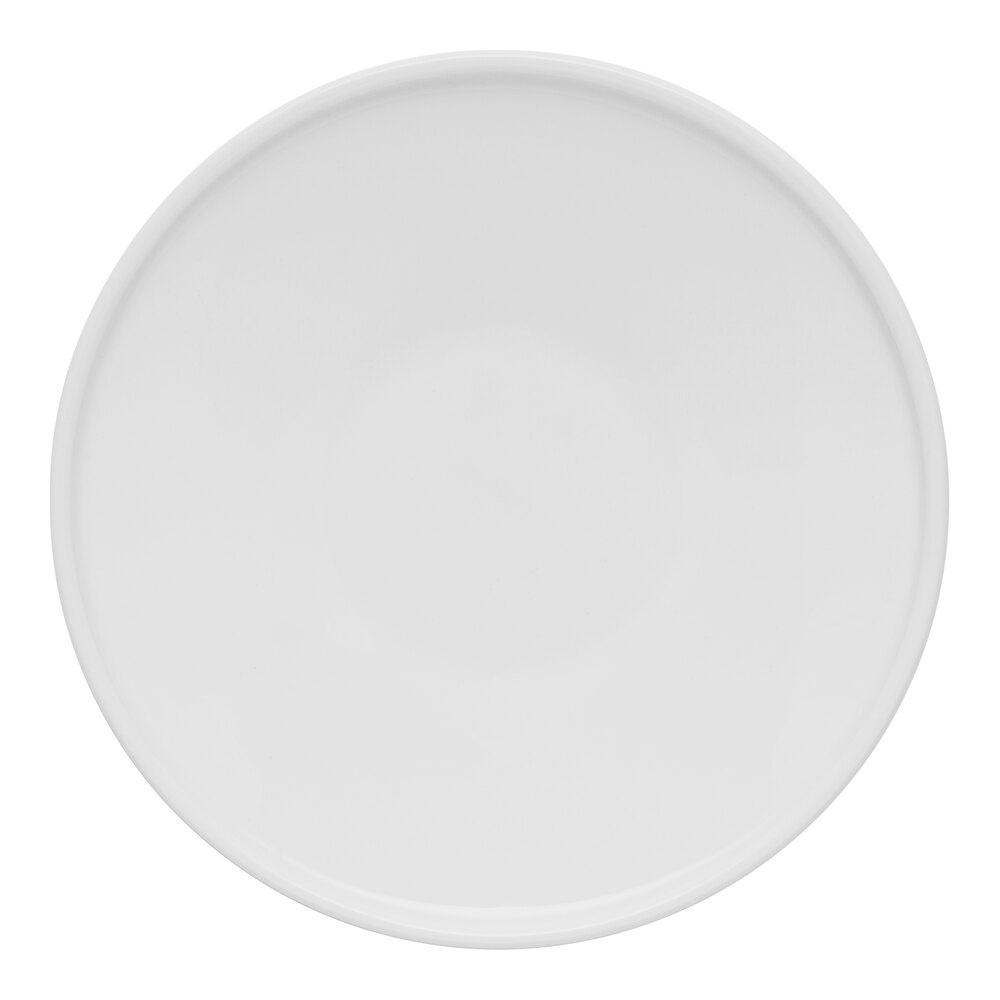 Libbey Ares 6 1/8" White Porcelain Plate - Sample