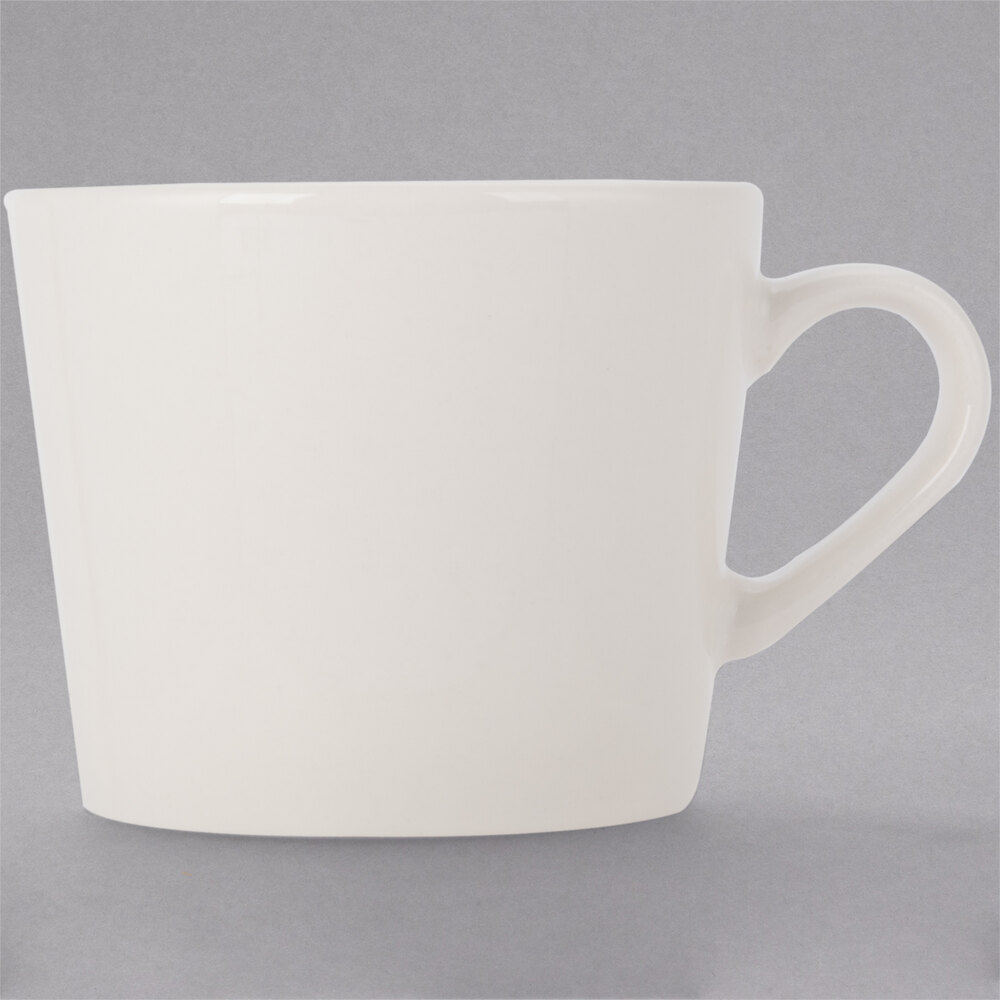 Libbey Farmhouse 9 oz. Cream Porcelain Cup - Sample
