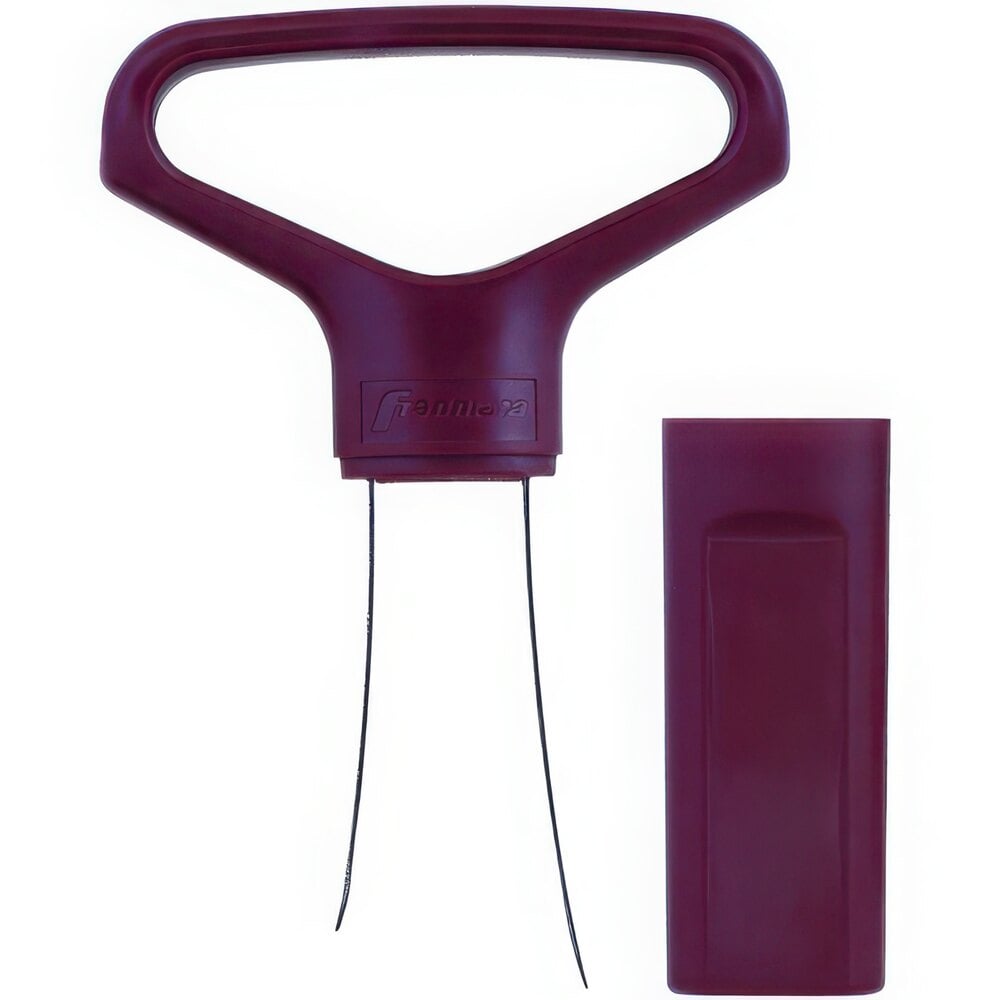 Franmara Jubilee Burgundy Two-Prong Customizable Cork Extractor 2124-03