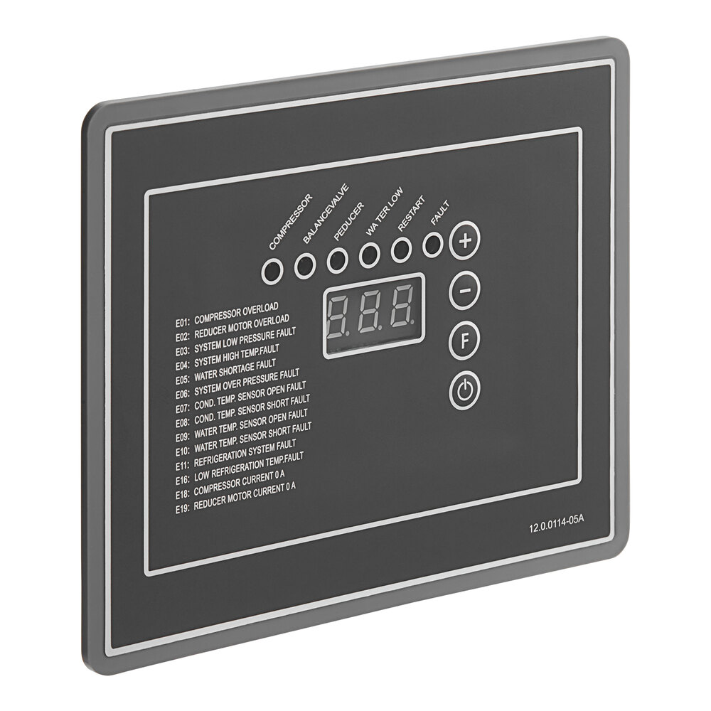 Avantco Ice 19498053 Display Panel for Select MN-522 and KMN-522 Ice Machines