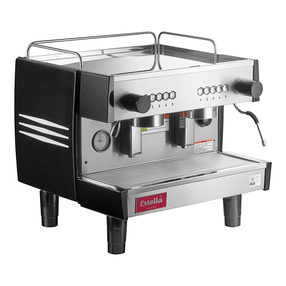 Estella Caffe ECEM2C Two Group Compact Automatic Espresso Machine - 110V