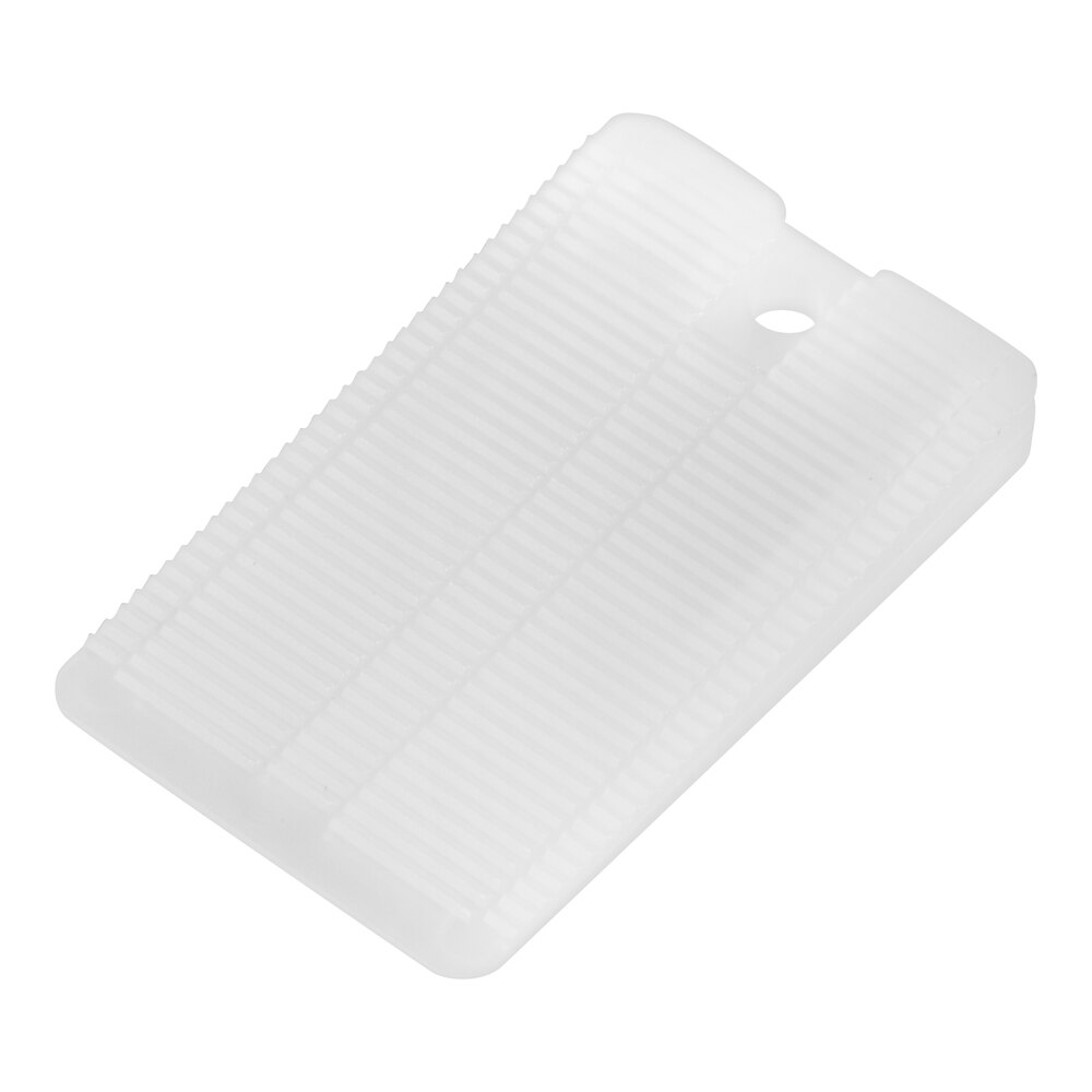 Wobble Wedge Tapered Translucent Hard Nylon Installation Table Wedge / Table Stabilizer - 75/Pack