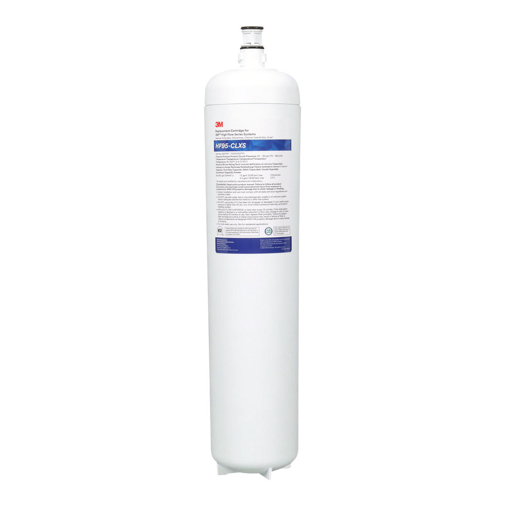 3M Water Filtration Products 5637317 High Flow Series HF95-CLXS Filter Cartridge - 5 Micron Rating and 5 GPM