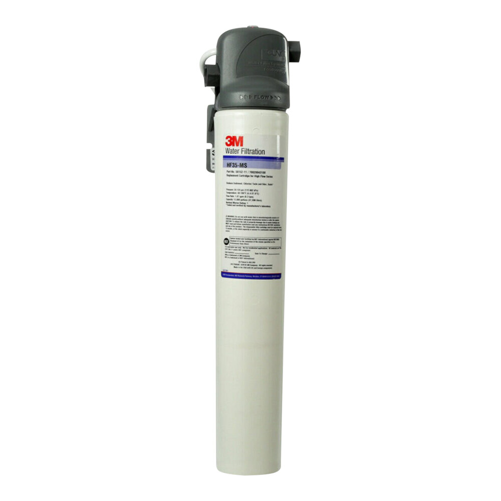 3M Water Filtration Products HF35-MS Replacement Cartridge for BREW135-MS Water Filtration System - 1 Micron and 1.67 GPM