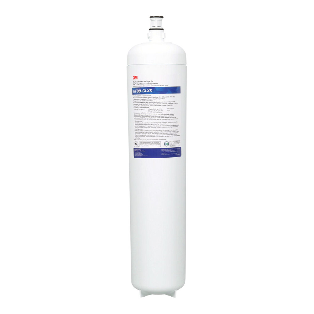 3M Water Filtration Products 5637319 High Flow Series HF98-CLXS Filter Cartridge - 5 Micron Rating and 5 GPM