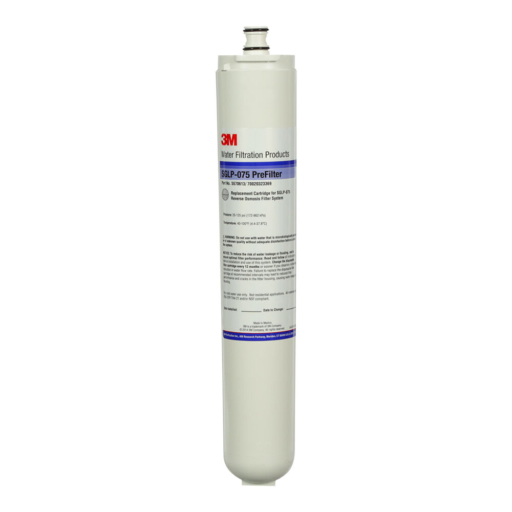 3M Water Filtration Products 5570613 Prefilter for SGLP/FSTM Reverse Osmosis Systems - 5 Micron