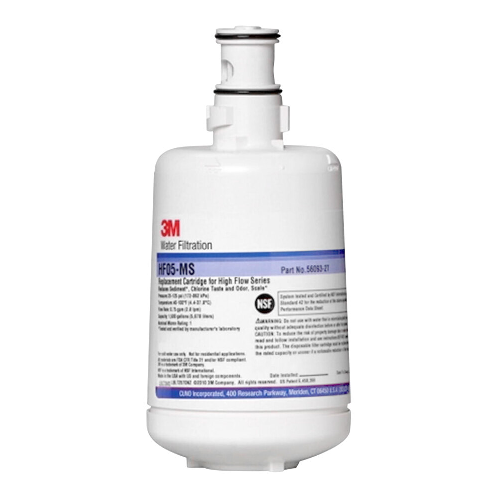 3M Water Filtration Products 5609356 Replacement Cartridge for BREW105-MS Water Filtration System - 1 Micron and 0.75 GPM