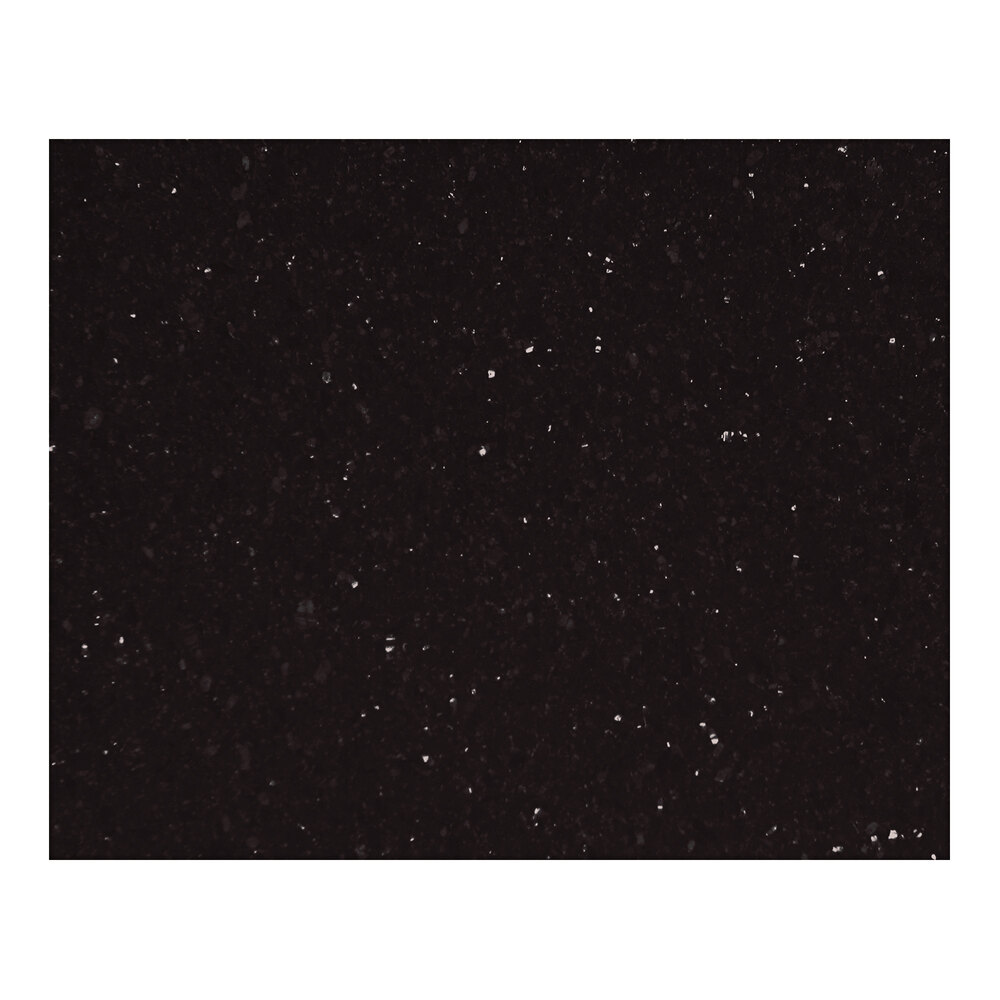 Art Marble Furniture G206 24" x 30" Black Galaxy Granite Tabletop