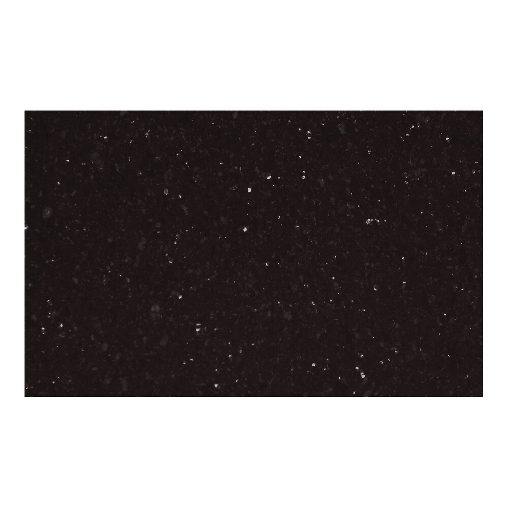 Art Marble Furniture G206 30" x 48" Black Galaxy Granite Tabletop