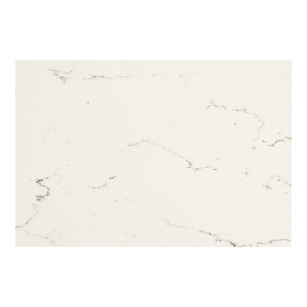 Art Marble Furniture Q401 30" x 72" Carrera White Quartz Tabletop