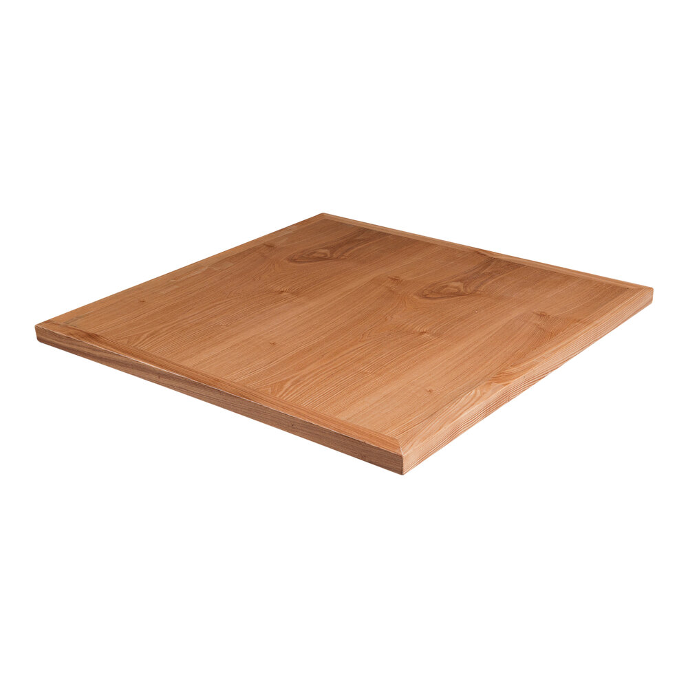 BFM Seating 30" Square Autumn Ash Veneer Indoor Table Top