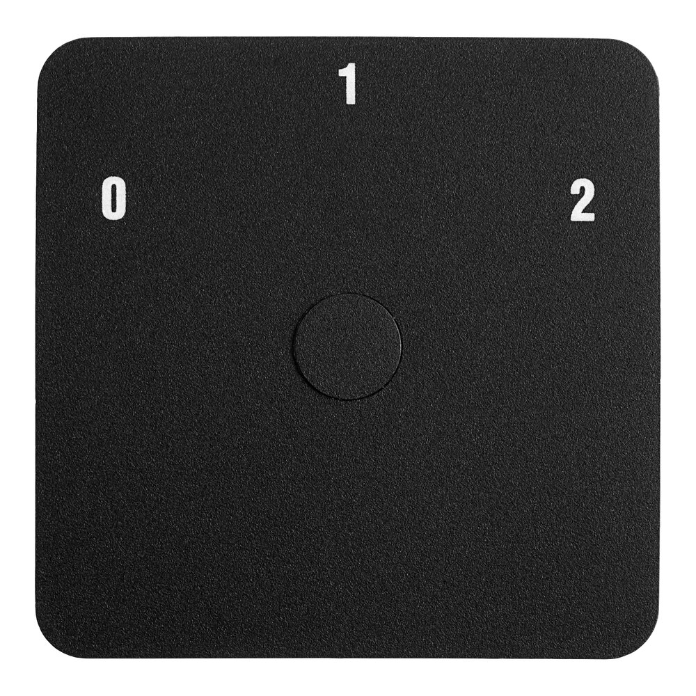 Estella Caffe 236PTPM97 Main Switch Label Plate for ECTPM Series