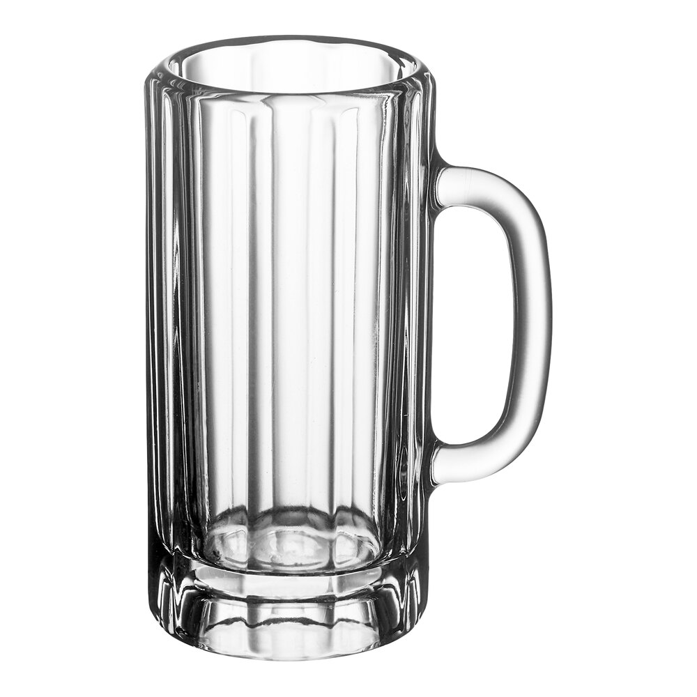 Libbey 5327 22 oz. Customizable Paneled Beer Mug - 12/Case