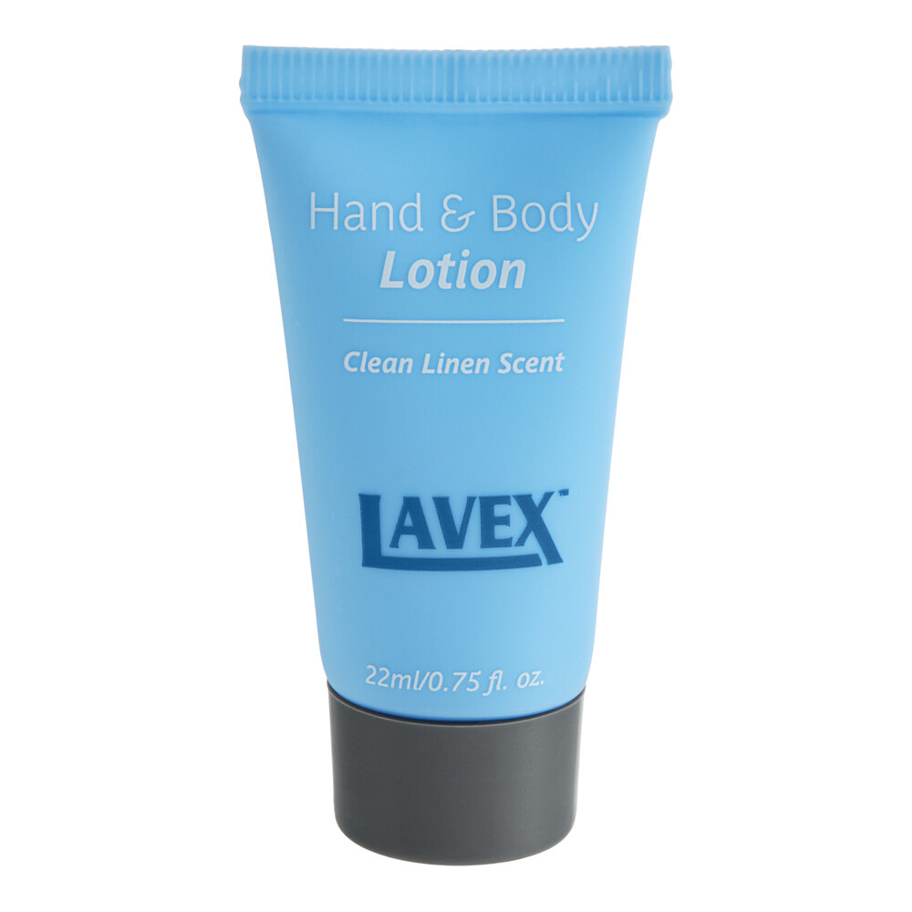 Lavex 0.75 oz. Hotel and Motel Hand and Body Lotion - 288/Case